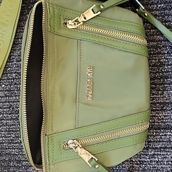 Madden NYC Olive Crossbody/Fanny Pack-NWOT - Picture 2 of 10